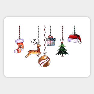 Christmas Decorative Elements Magnet